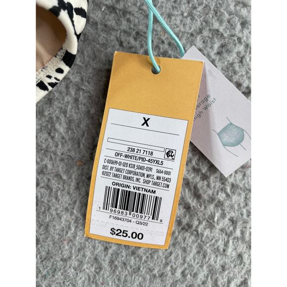 Kona Sol Swim Bottoms Womens X (14-16) Multicolor Animal Print High Waist NWT - Picture 4 of 11